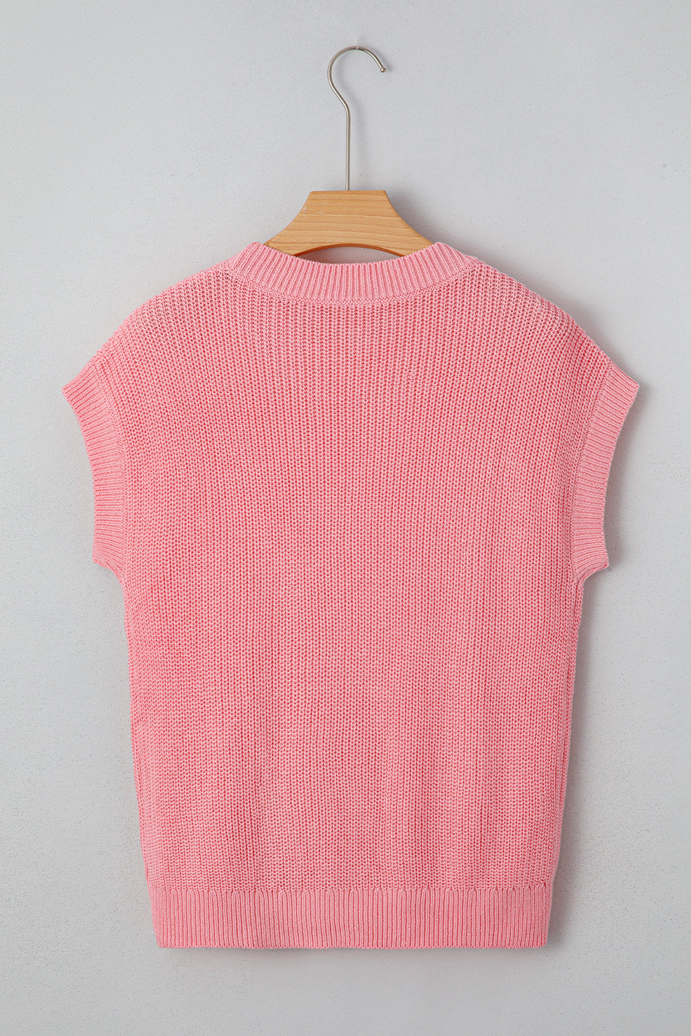 Gossamer Pink Nutcracker Cutie Sequin Graphic Short Sleeve Sweater